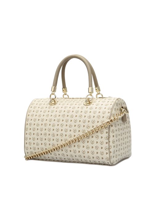 Borsa Bauletto Heritage Logo Classic Avorio/ghiaccio POLLINI | TE8411PP02Q11/10A
